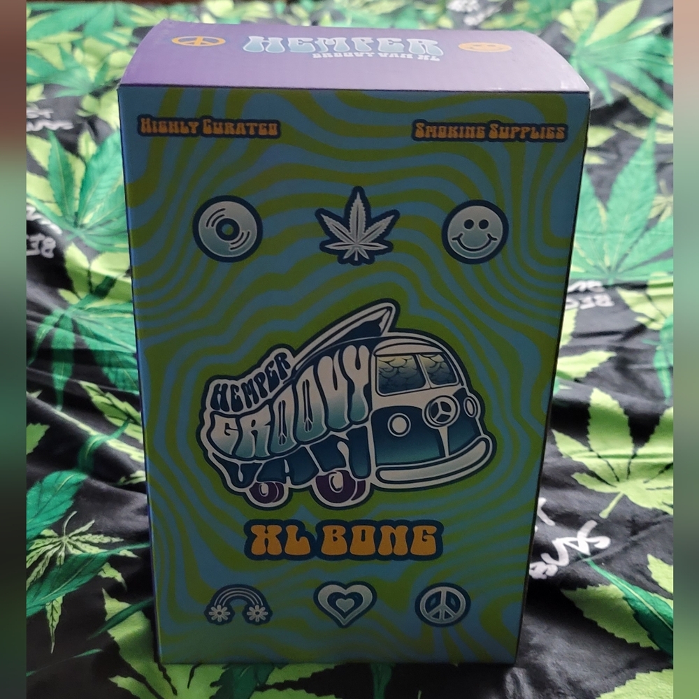 Groovy XL Hippie Van Glass Piece